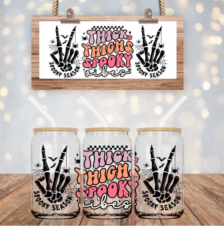 Thick Thighs Spooky Vibes