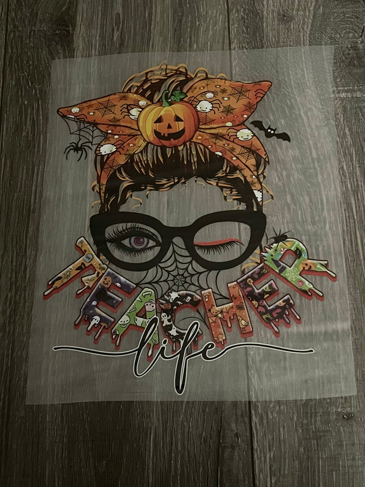 Teacher Life DTF Transfer