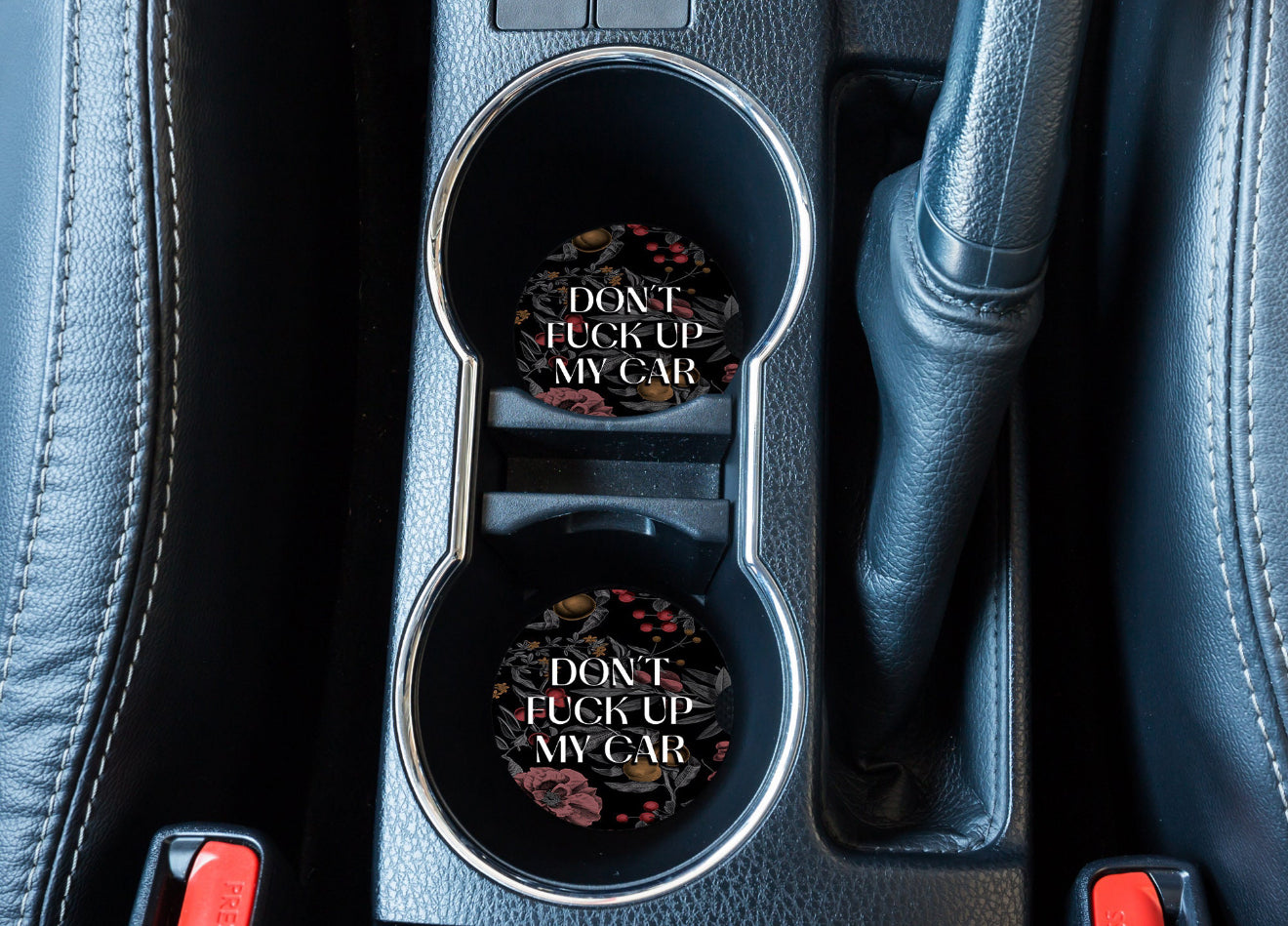 Don’t F Up My Car Car Cup Coaster Transfer Sheets