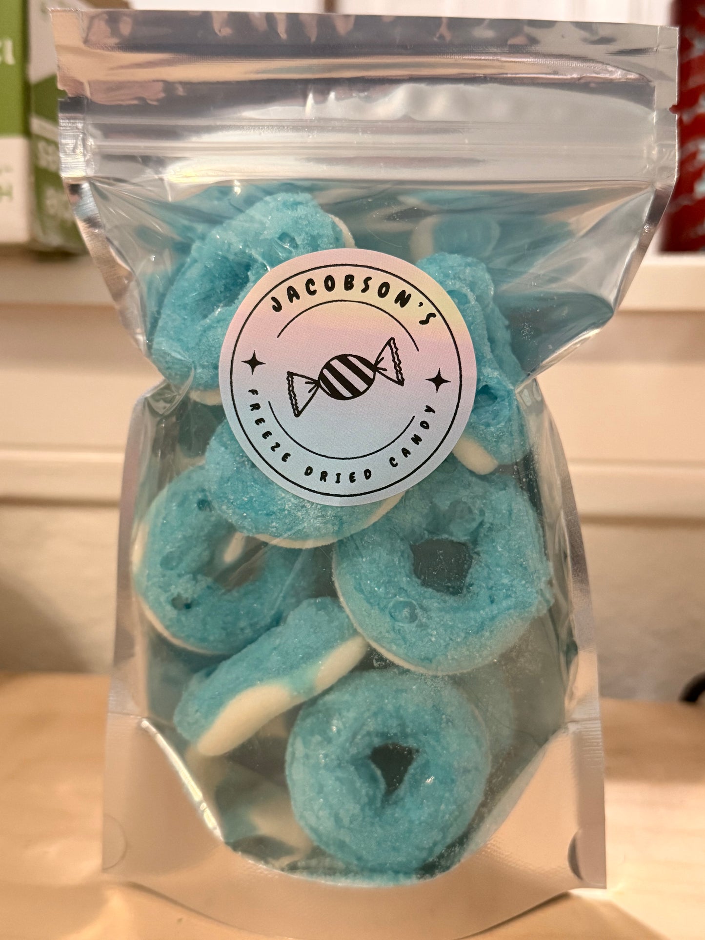 Gummy Rings - Peach, Watermelon, Green Apple & Blue Raspberry