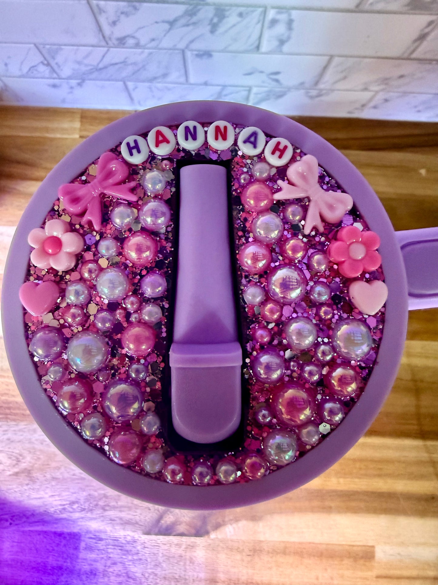 40 oz Custom Decorated Lids