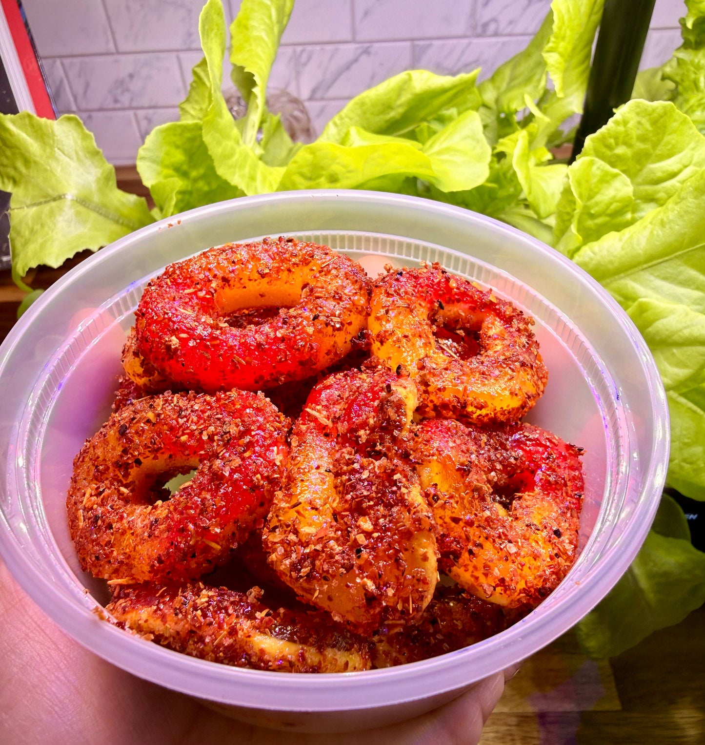 Tajin Peach Rings