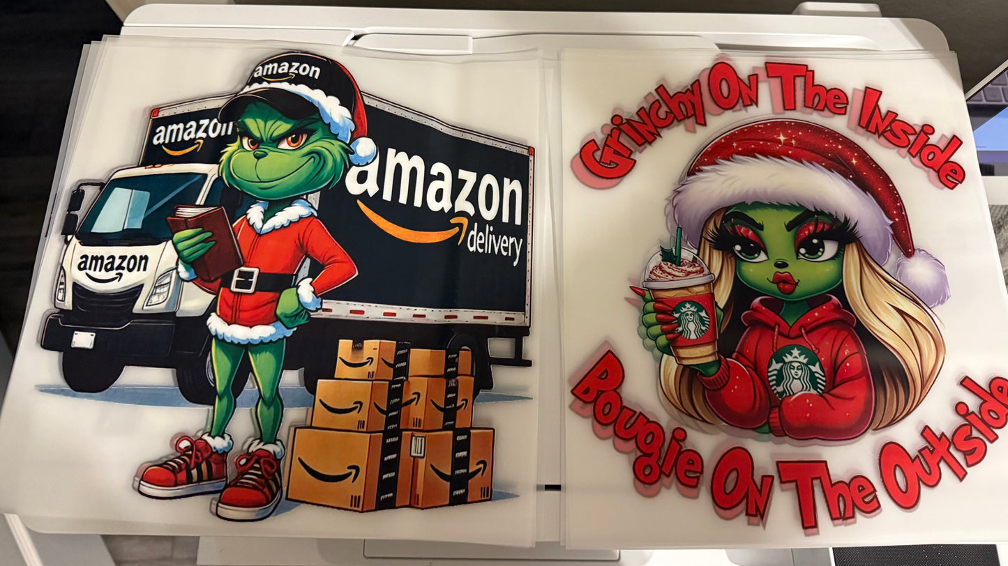 Grinch Amazon and Bougie Grinch Girl