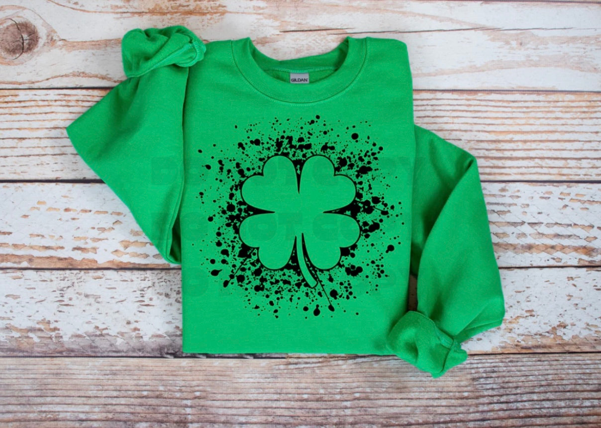 Lucky Clover Splatter