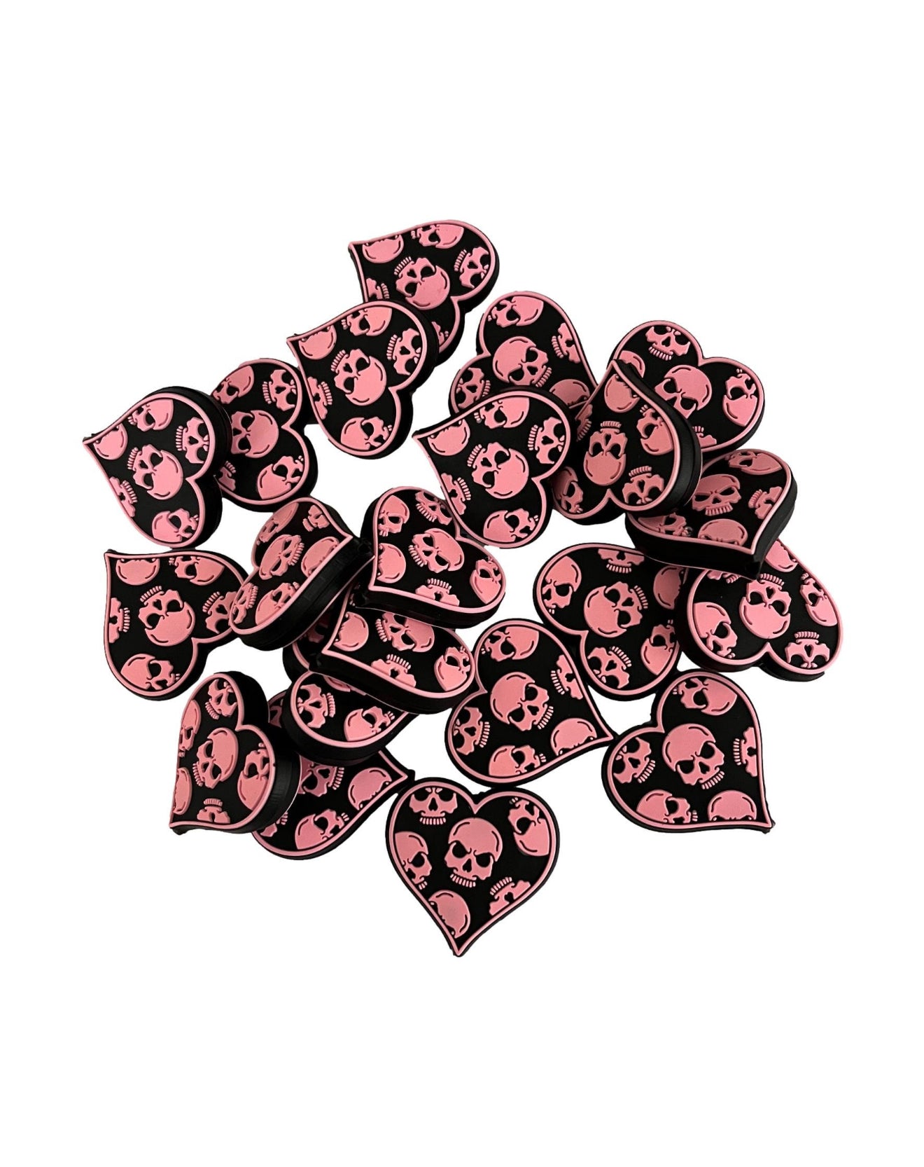 Pink Skull Heart Focals