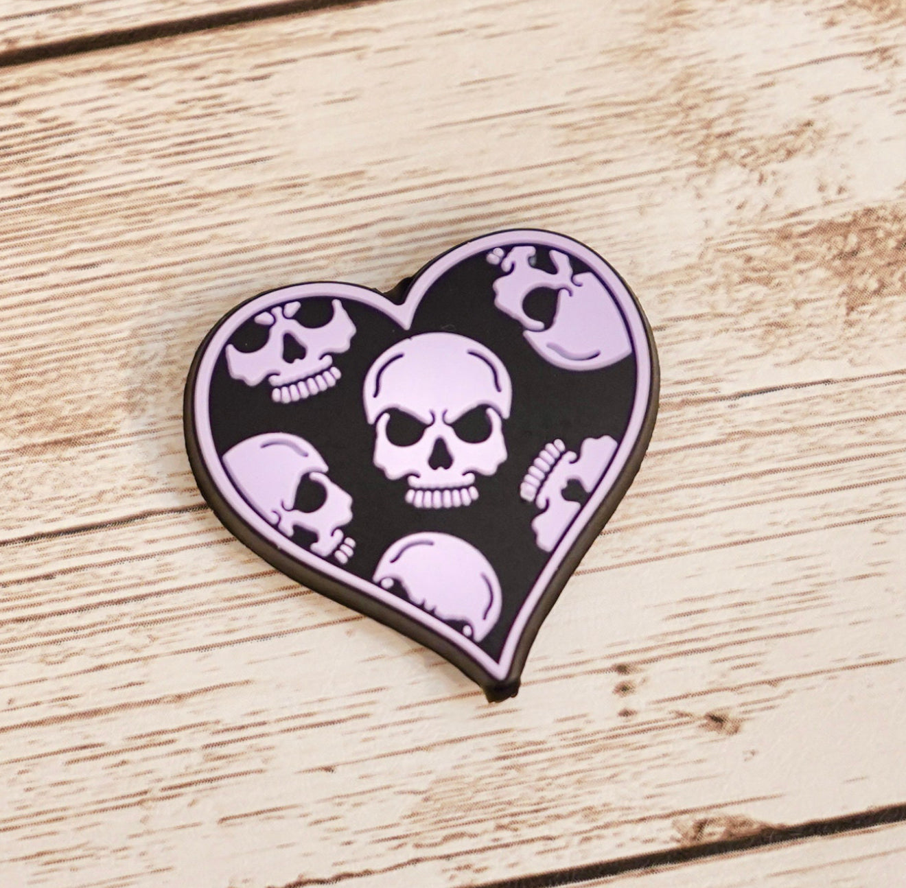 Purple Skull Heart Focals