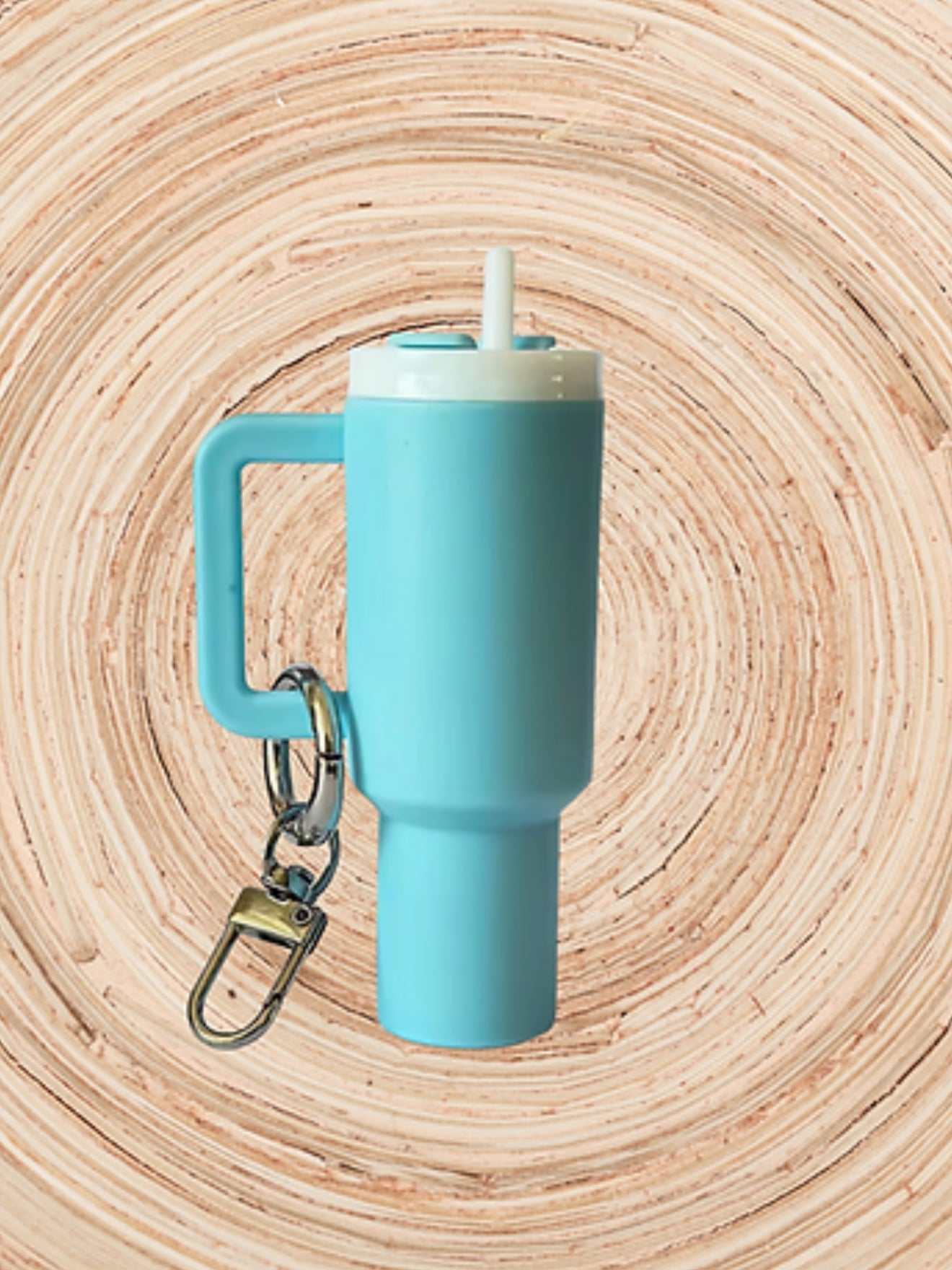 Blue Chapstick Mini Tumbler Keychain