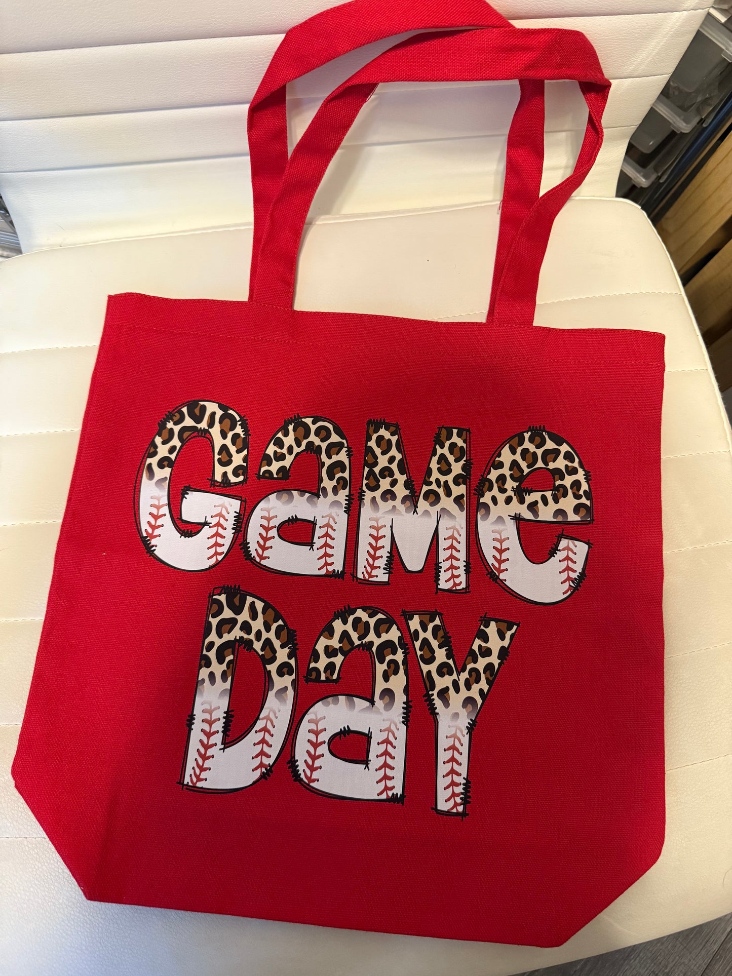 Game Day Baseball Tote