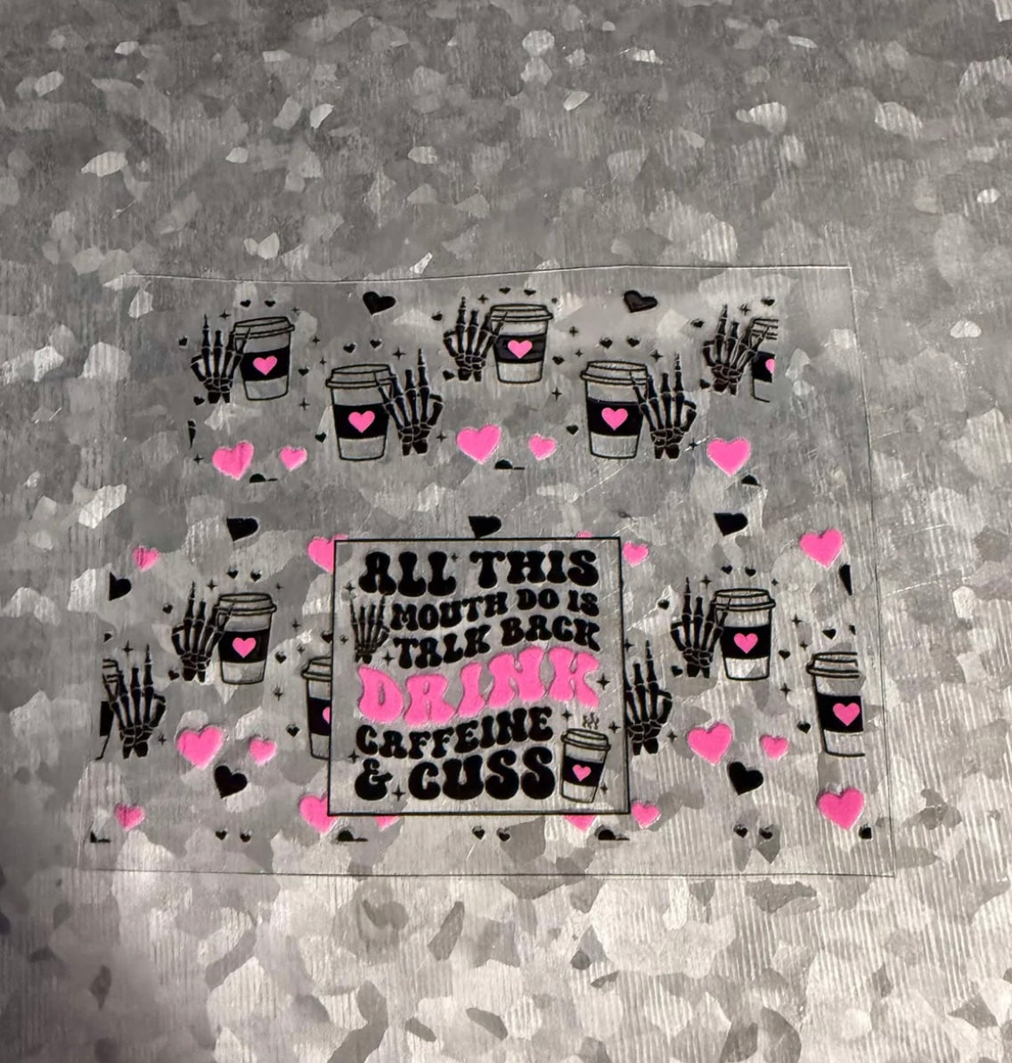 All This Mouth Do Is Talk Back