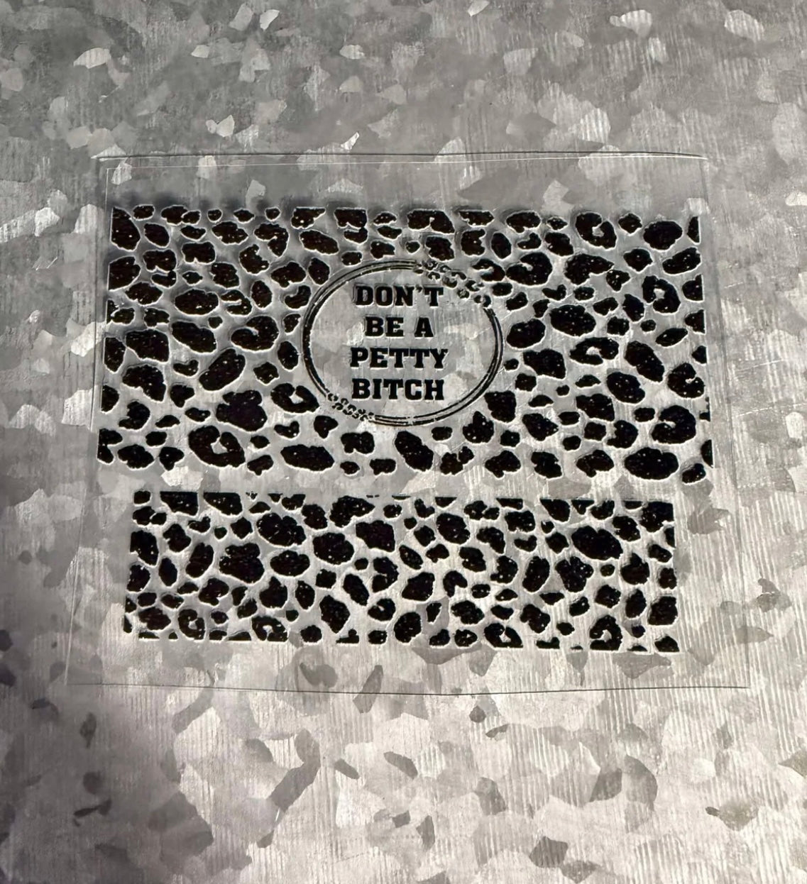 Don’t Be A Petty B