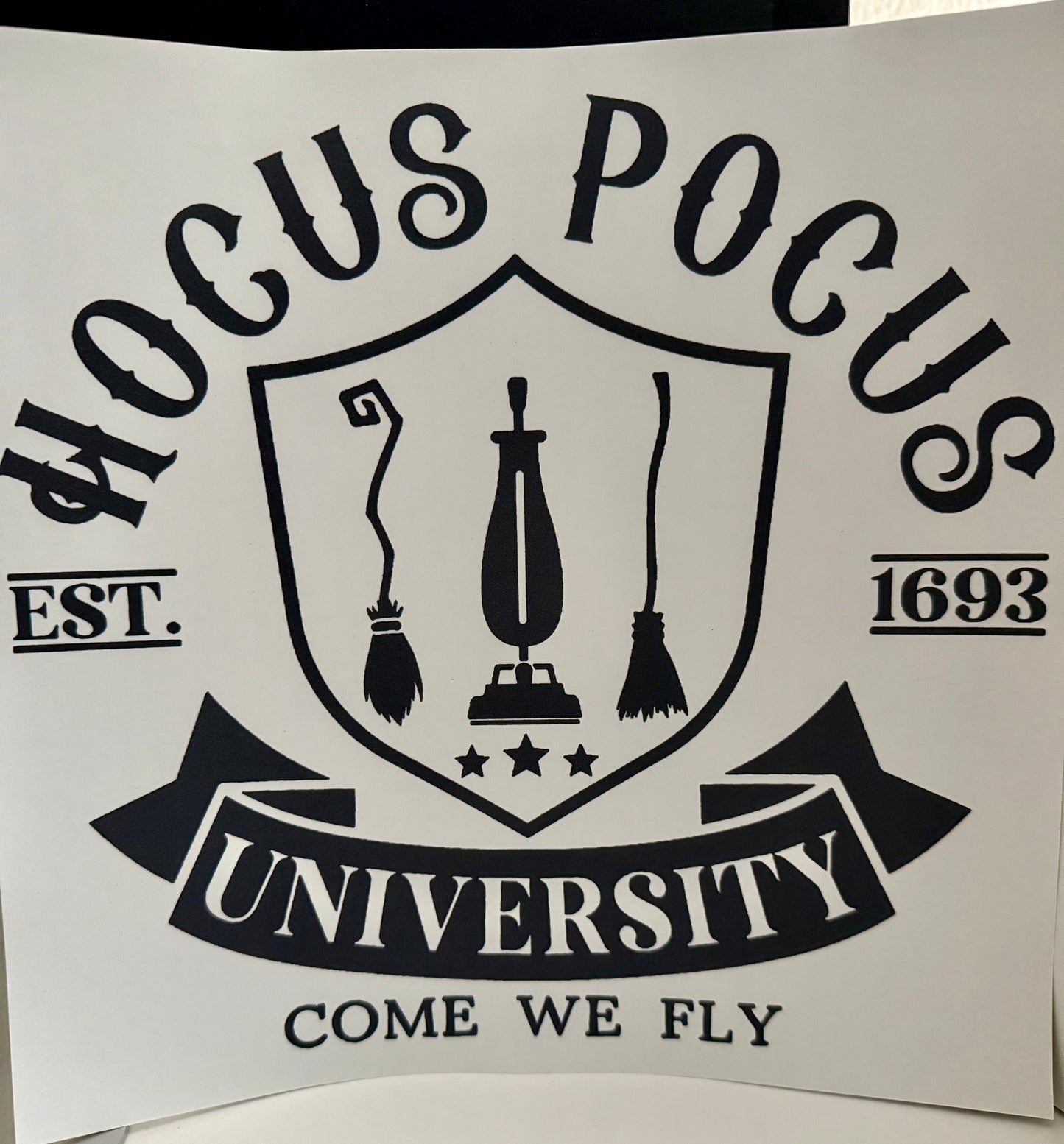 Hocus Pocus University Screen Print