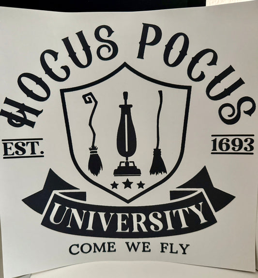 Hocus Pocus University Screen Print
