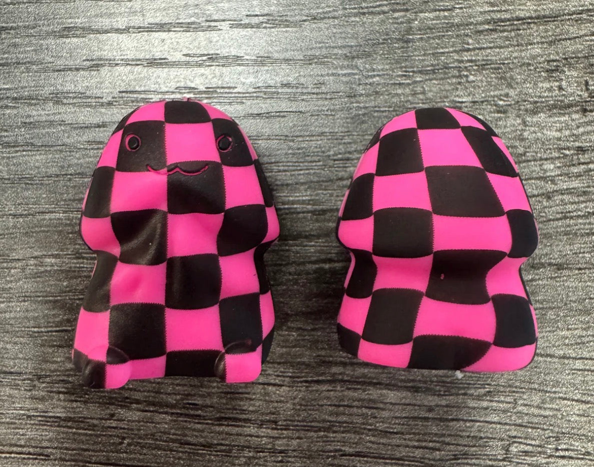 Pink And Black Checkered Richard