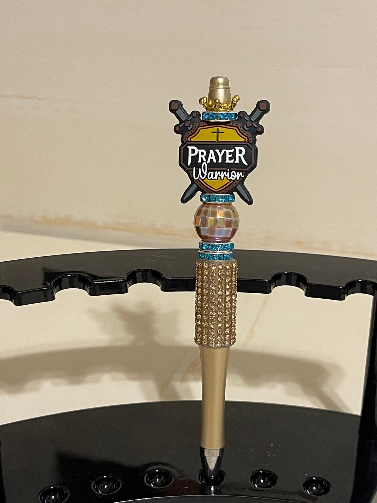 Prayer Warrior with Crown Pen