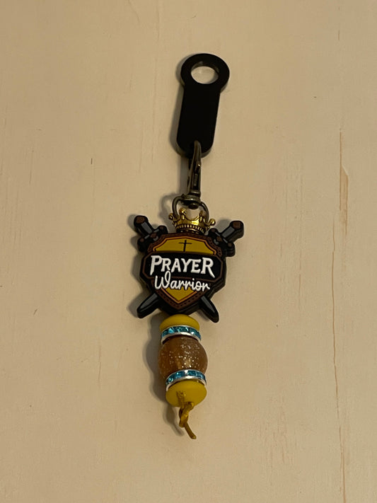 Prayer Warrior Straw Charm