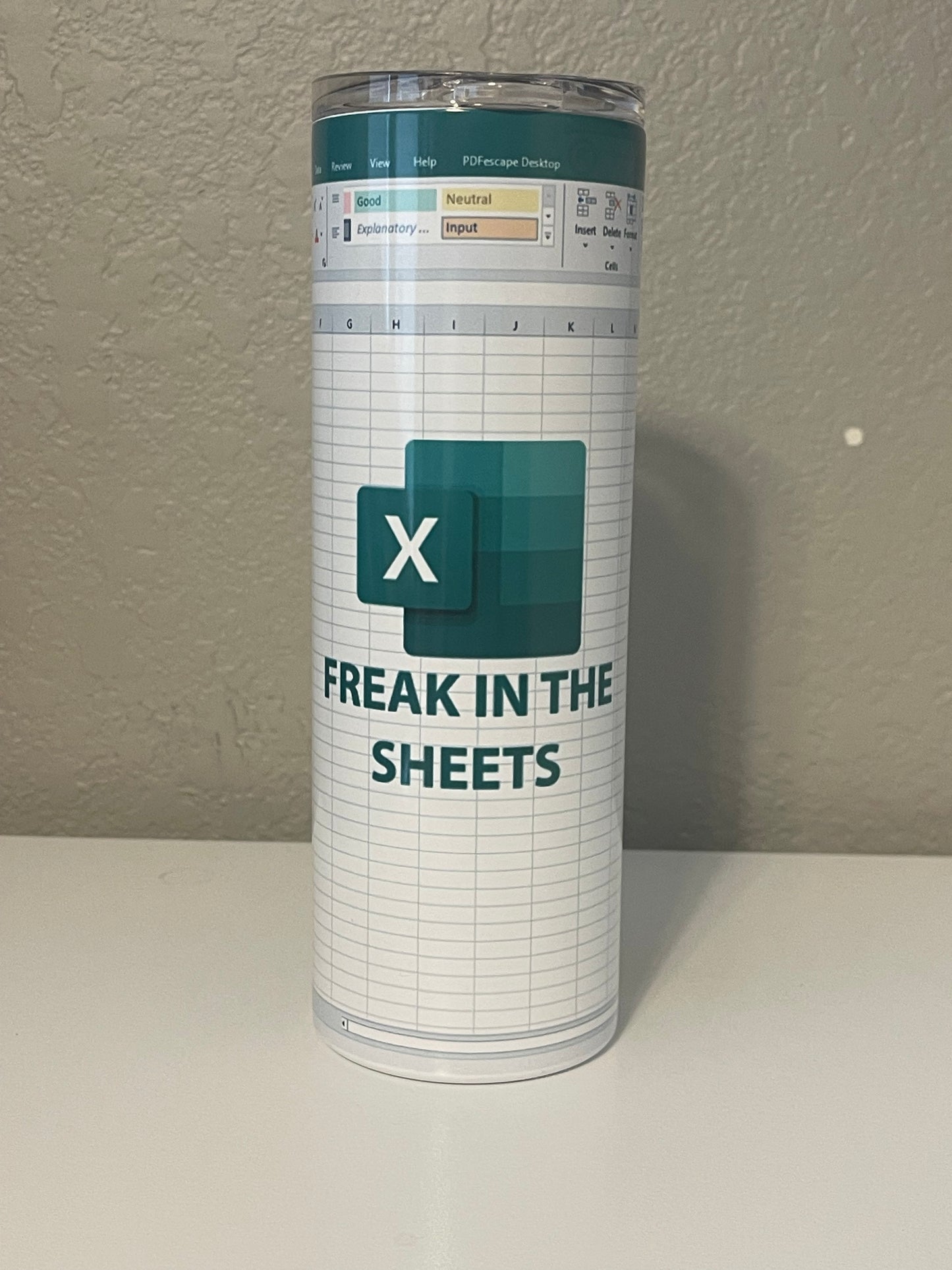 Freak In The Sheets Tumbler