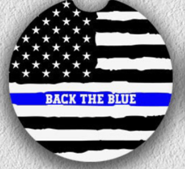 Back The Blue Flag