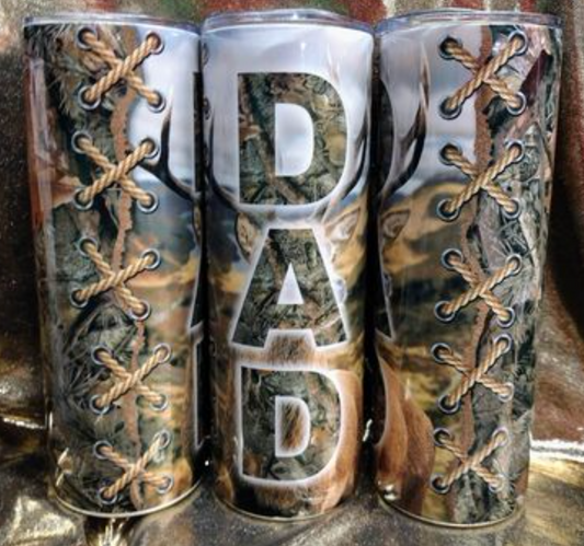 Camo Dad Transfer Sheets