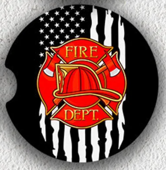 Fire Department Coaster Transfer Sheets